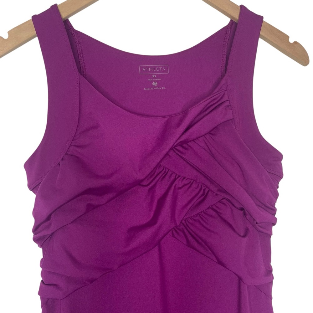 Athleta Sport Dress Sleeveless Tank Activewear Sundress Outdoor Athletic Size XS